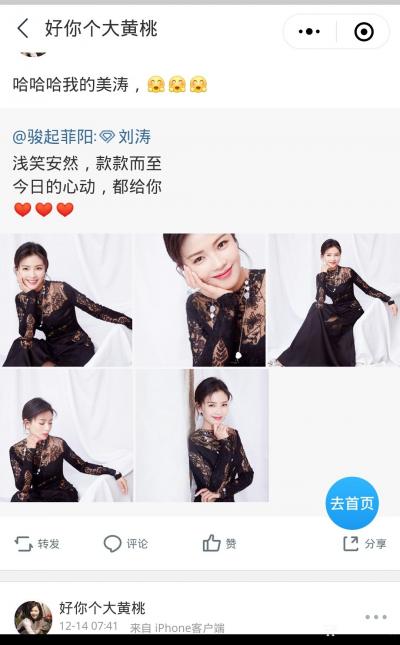 杨牧青日记-来自前线的报道:受嘱托给影视演员刘涛女士因其拍摄影视剧《大宋章皇后》感其才，感其【图4】