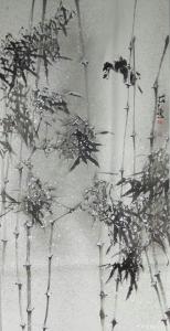 艺术品图片：艺术家艾宗光国画作品名称《【竹子2】作者艾宗光》价格3000.00 元