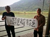 艺术家孙传海日记:为菱子老师创作烙画《山雨欲来》一幅。
   今天（12月2【图1】