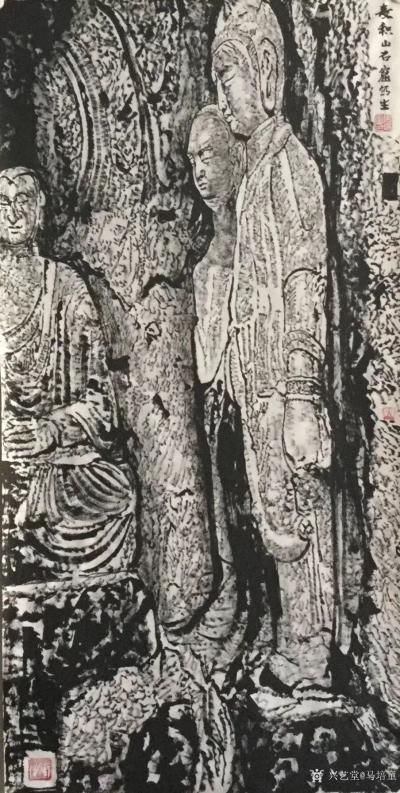 马培童日记-《焦墨画笔墨的继承、借鉴、创新》马培童焦墨画感悟笔记之（69）
  焦墨画讲究【图2】