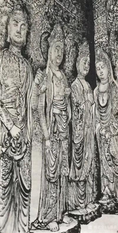 马培童日记-《焦墨画笔墨的继承、借鉴、创新》马培童焦墨画感悟笔记之（69）
  焦墨画讲究【图3】