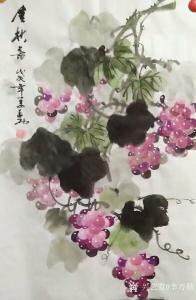 李万勤国画作品《金秋图》价格100.00元