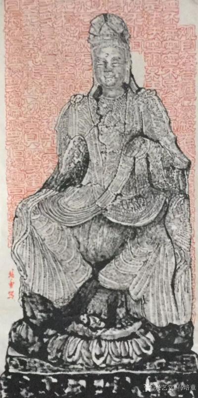 马培童日记-《麦积山石窟写生创作》马培童焦墨画感悟笔记之（70）
  麦积山石窟写生创作，【图2】