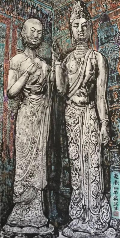 马培童日记-《焦墨画与书法的用笔用墨运腕》马培童焦墨画感悟笔记之（72）
  焦墨画写生创【图2】