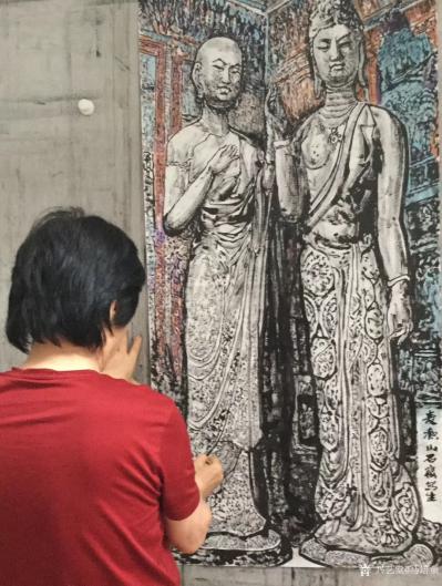 马培童日记-《焦墨画与书法的用笔用墨运腕》马培童焦墨画感悟笔记之（72）
  焦墨画写生创【图3】