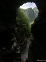 艺术家李伟强生活:《游神农架而感“行”和“知”》
  我由蜀转游鄂，是冲着两【图0】