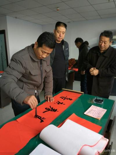 李万勤日记-2019年1月15日上午8时，由韩城市收藏协会党支部、收藏协会常民英会长的带领下【图6】