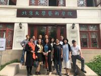 艺术家石不言生活:《母校北大120周年校慶》诗歌两首，作者石文
槐花怒放飄香【图4】