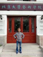 艺术家石不言生活:《母校北大120周年校慶》诗歌两首，作者石文
槐花怒放飄香【图5】