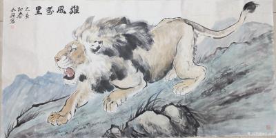 于永强日记-最近画些写意，主以走兽为主，部分作品已结缘。【图6】