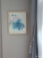 艺术家刘欢收藏:客户买画后返图及喜悦之情分享  
  老板说，为了这几幅画【图5】