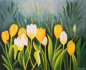 艺术品图片：艺术家黄联合油画作品名称《风景油画 》价格2000.00 元