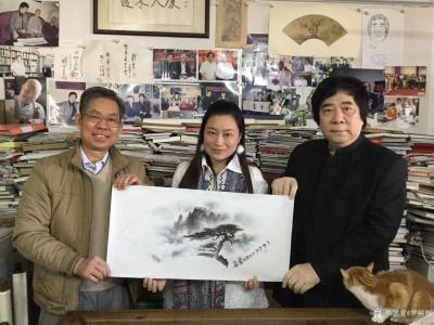 罗树辉生活-昨天上午，有缘到了广东省收藏家协会主席黎展华老师的工作室雅聚，并与黎主席，岭南尚【图5】