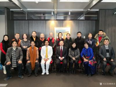 杨牧青日记-2019年1月25日六时吉祥，在世界瑰宝艺术协会贺主席召集和钱大律师悉心安排下，【图1】