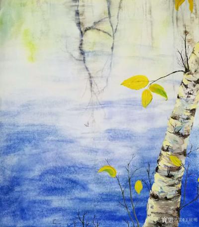 王征明收藏-希特勒与王征明的绘画对比；
1德国希特勒的水彩画：描绘了德国莱茵兰和他的祖国奥【图6】