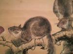 王征明日志-国画松鼠，尺寸四尺斗方68x68里米，朋友们都见多了我画的水【图2】