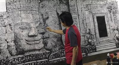 马培童日记-《可以粗茶淡饭，但不可无艺术》马陪童焦墨画感悟笔迹之（75）
   确定了一生【图3】