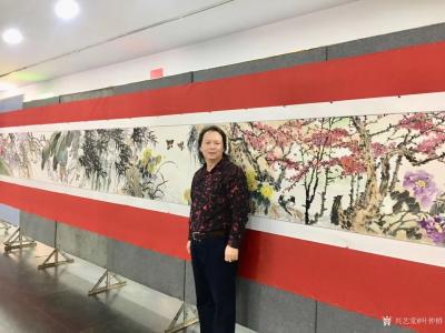 叶仲桥日记-《水墨丹青颂春晖》2019年云浮市迎新春书画摄影精品展，于2019年2月1日～2【图5】