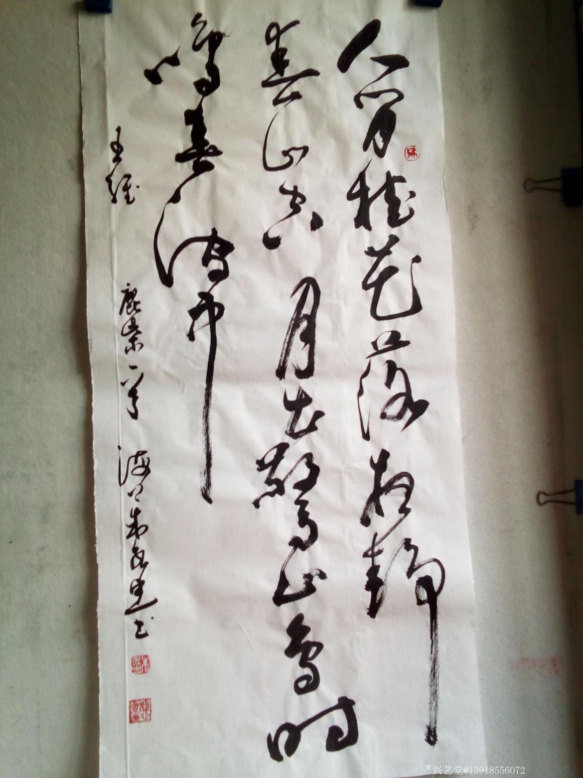 13918556072书法作品《草书》【图3】