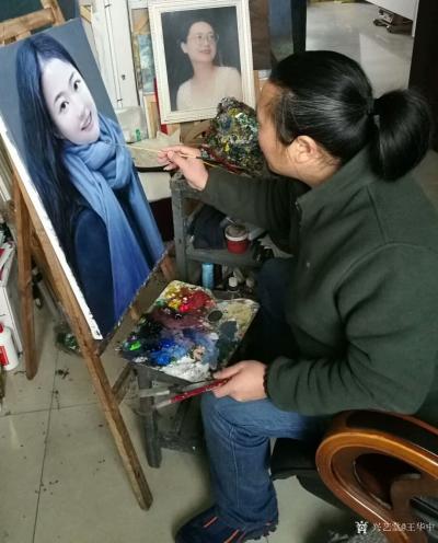 王华中日记-当一张空白的无生命的画布，经过数日的情感投入，能让自己变得心动不安，情不自禁地感【图2】