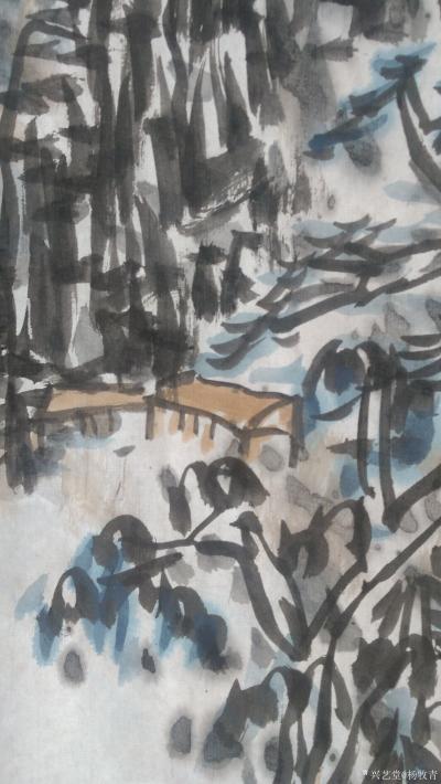 杨牧青日记-名称:山随人愿如其相
释文:己亥杨牧青
规格:68cm×33
备注:日久所【图4】