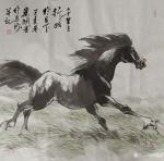 刘建国日志-乙亥新春，马踏祥云，新的一年国画骏马新作品欣赏«志在千里»«【图5】