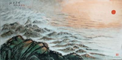 马曙光日记-马曙光作 《江山多娇》
四尺整张      向今年3月在京召开的两会祝贺【图1】