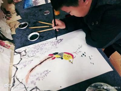 罗虹明收藏-小画家23号开始正式上课了。墙上的空白处等你来画，地址新华书店北巷四楼。欢迎家长【图5】