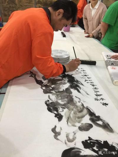 阎敏生活-深圳宝安区文联文艺志愿服务“红色文艺轻骑兵”深圳宝安区美术家协会小分队传统水墨画【图3】