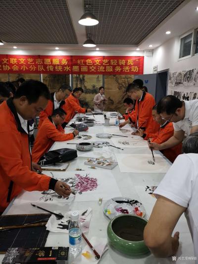 阎敏生活-深圳宝安区文联文艺志愿服务“红色文艺轻骑兵”深圳宝安区美术家协会小分队传统水墨画【图5】