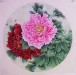 胡记领日志-我的工笔斗方作品欣赏68*68厘米【图1】