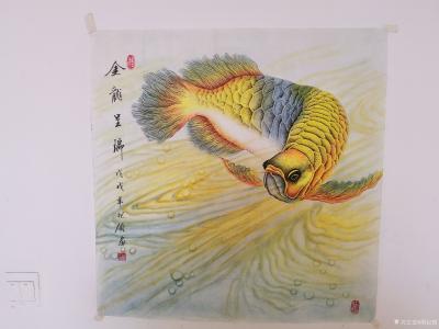 胡记领日记-我的工笔斗方作品欣赏68*68厘米【图15】