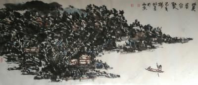 杨牧青日记-名称:贤者自聚
规格:120cmx50cm/约6平尺【图1】