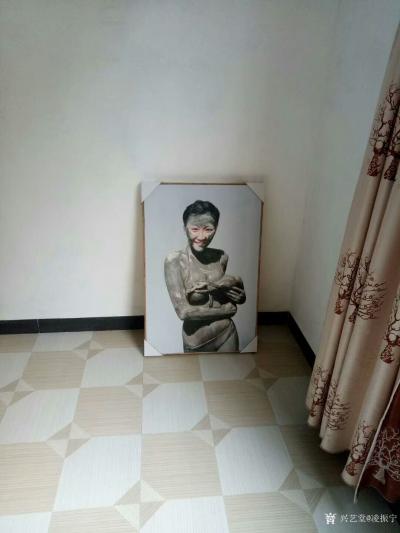 凌振宁日记-如果你欣赏它，无论放在那个地方都合适。油画装框装饰效果图片欣赏。照片油画订制，欢【图3】