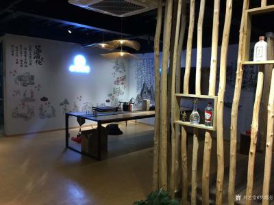 罗鸿羽日记-为酣酿世家会客室手工绘制的酒文化墙体画，酱酒文化：还原美酒品质 缔造酱香臻品 精【图6】