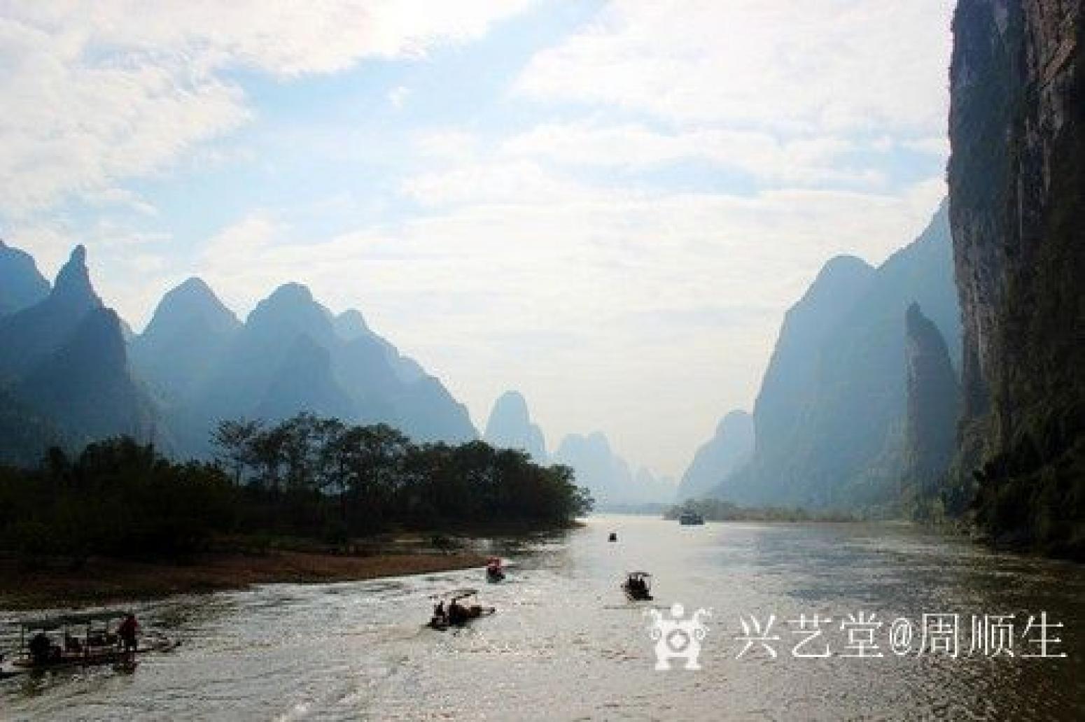 周顺生国画作品《小六尺春江水暖鸭先知》【图1】