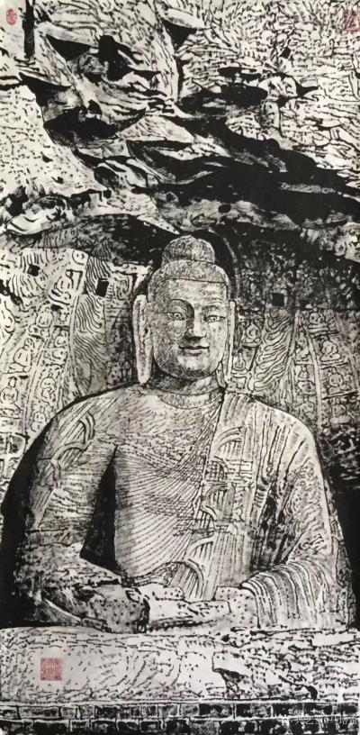 马培童日记-人活一世，书画一生。我一生幸福，叫做与焦墨结缘，有书画相伴，时光在变，但焦墨画陪【图2】