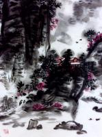 艺术家龚光万日记:日暖春山处处同，龙泉遥望曰青葱 。
草映沙渠琉璃水，木摇溪【图4】