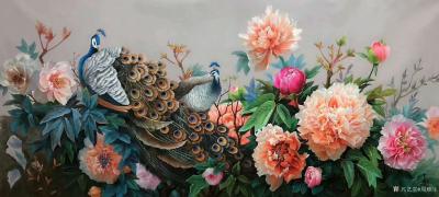 周顺生日记-油画的规格是按内框尺寸计算的。很简单就是长乘宽。但是中国多计算平方尺。因为是习惯【图1】