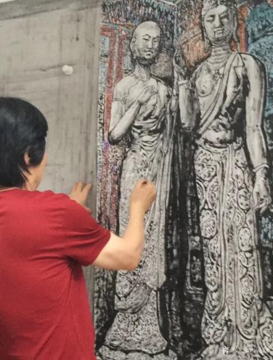 马培童日记-《有颗童心，一生都会精彩》马培童焦墨画感悟笔记（87）
  每天清晨雾气迷蒙的【图3】