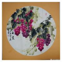 艺术家党文军日记:又一年葡萄成熟时《硕果累累》《鸿运呈祥》《秋曲》《秋实》《紫【图4】
