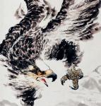 王贵烨日志-天马长鸣待驾驭、秋鹰整羽当云霄。中华雄鹰、凝重高远、意境深邃【图2】