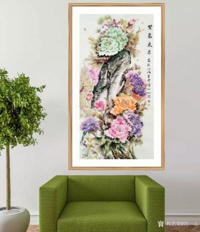 宫一心荣誉-国家一级美术师  
国家一级书法师 
宫一心书画作品  宫一心集书法 国画 【图2】