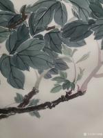 艺术家马晓薇日记:阳春三月郊游国画静物写生作品分享
  豆蔻梢头春色浅，新试【图1】