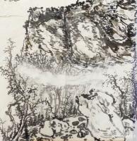 艺术家徐家康生活:和学生一起在林州太行山大峡谷王相岩写生……白天写生，晚上给学【图4】