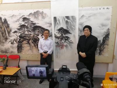 罗树辉日记-国画山水苍松《乱云飞渡仍从容》四尺整张68×138厘米，新完成。分享给大家欣赏。【图6】