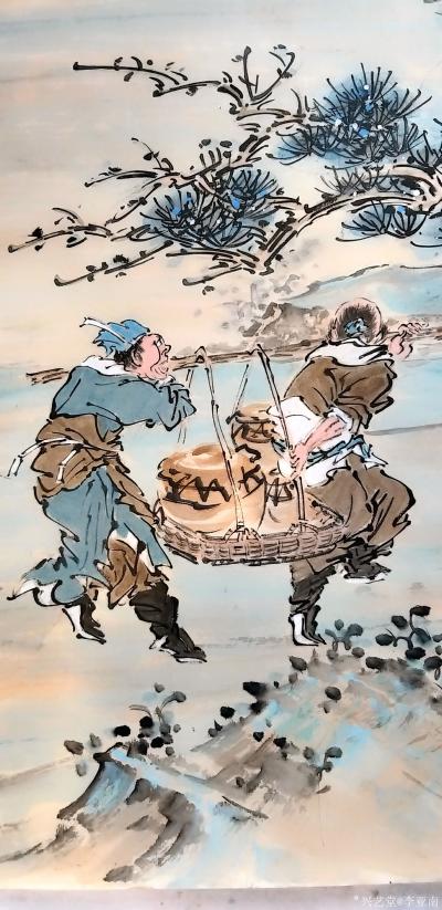 李亚南日记-李亚南书画工作室作品
钟馗夜游中山圖
尺寸210cmx70cm【图3】