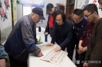 艺术家杨牧青日记:纪念五四青年节100周年书画交流会上，一位老先生临摹写兼创性【图0】