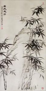 宁建华国画作品《竹-高风亮节》价格1000.00元