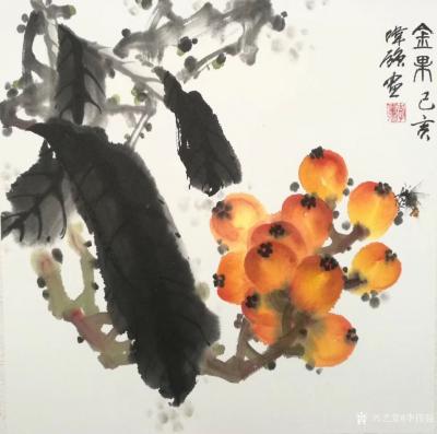 李伟强日记-暮春三月暖融融，穗城缤纷落英中。琳琅满目皆画图，问君心仪哪一种？
  近绘国画【图1】